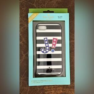 Kate Spade iPhone 7 
hybrid hardshell case
Never been open 
“ J” initial
